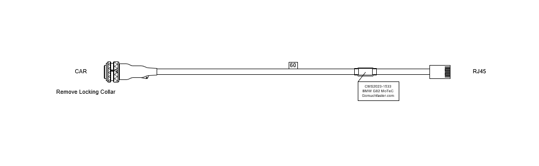 BMW G82 M4GT4 MoTeC Download Cable