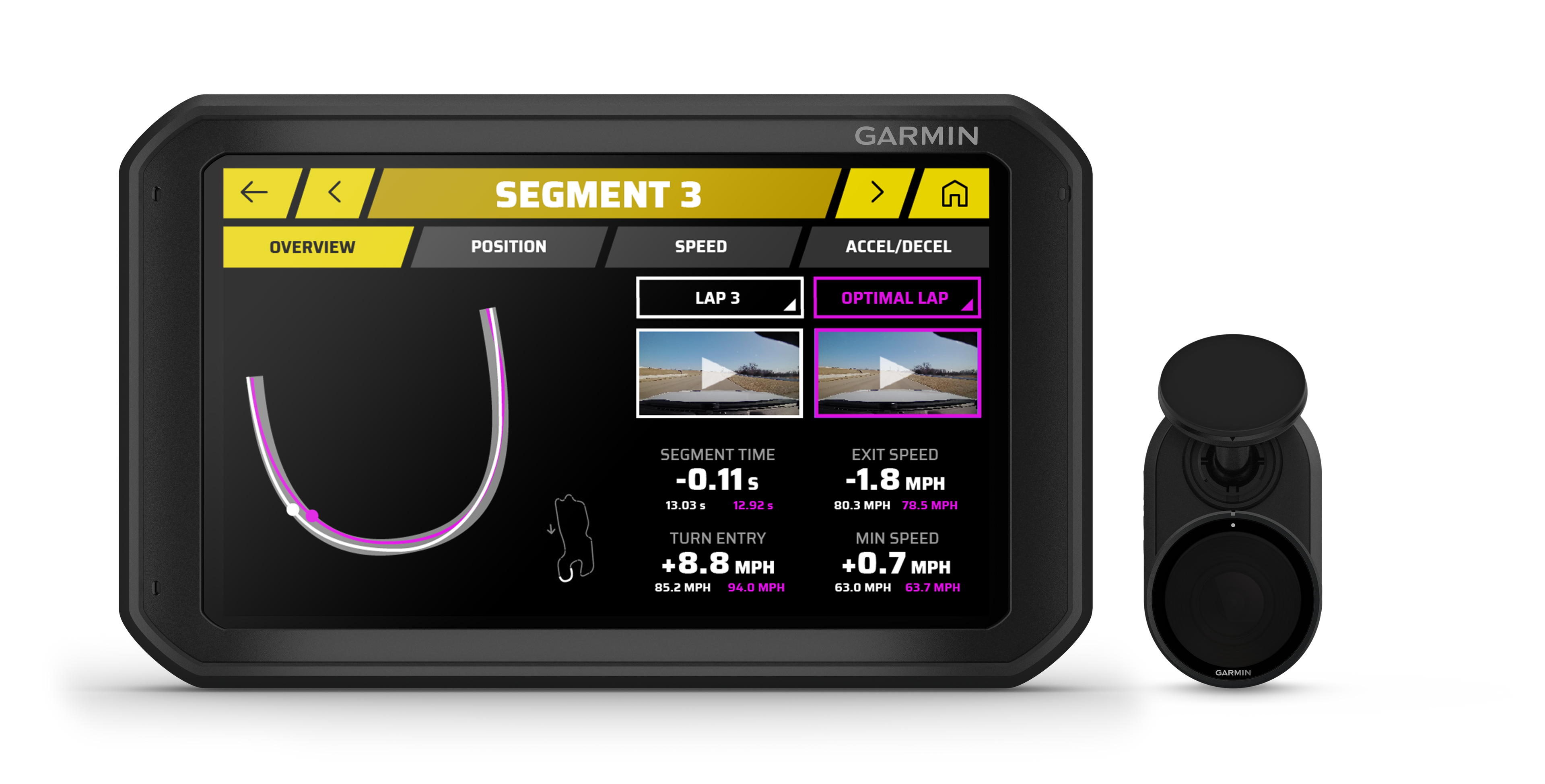 Garmin Catalyst - The Industry-First Race Track Driving Performance Optimizer