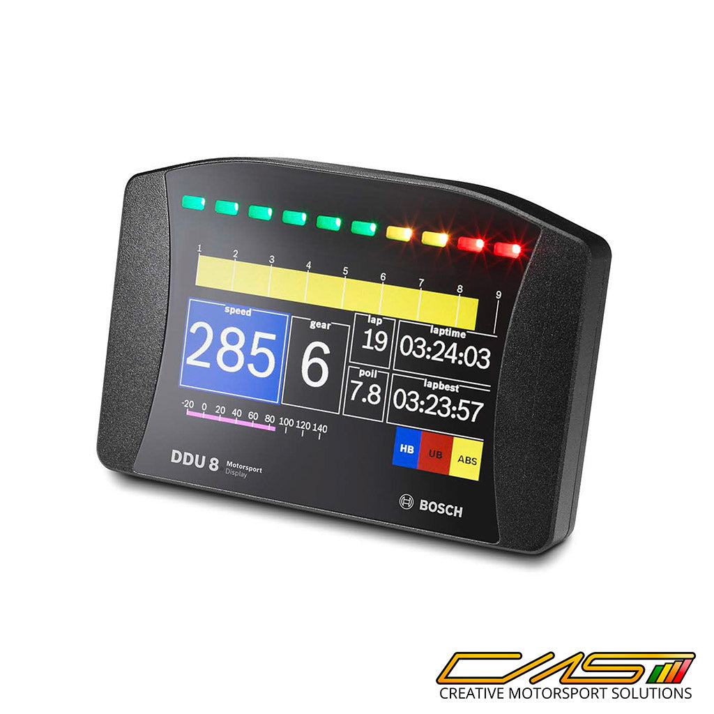 Bosch Motorsport DDU 8 Display Creative Motorsport Solutions