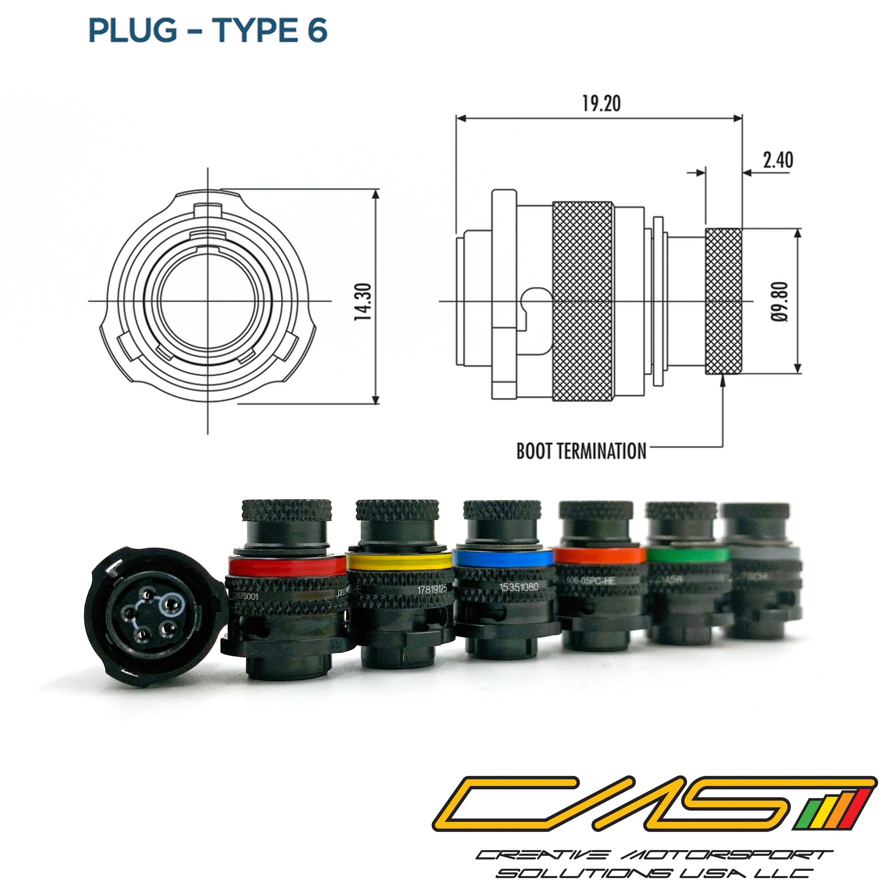 Deutsch Autosport ASL Socket Connector - AS MicroLite HE Main image