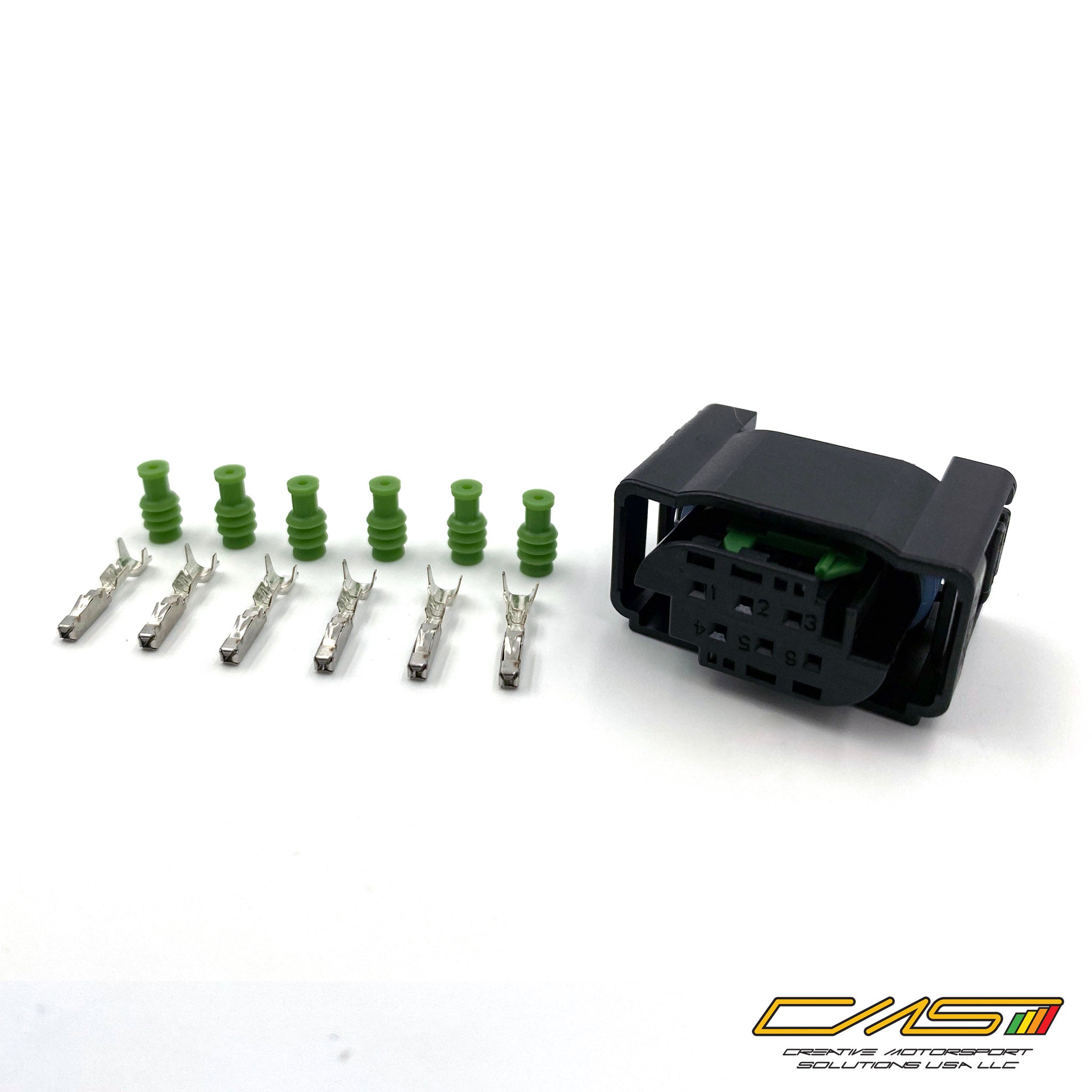 Bosch Motorsport DBW Electronic Throttle Body Connector Pigtail - Pins & Seals Included