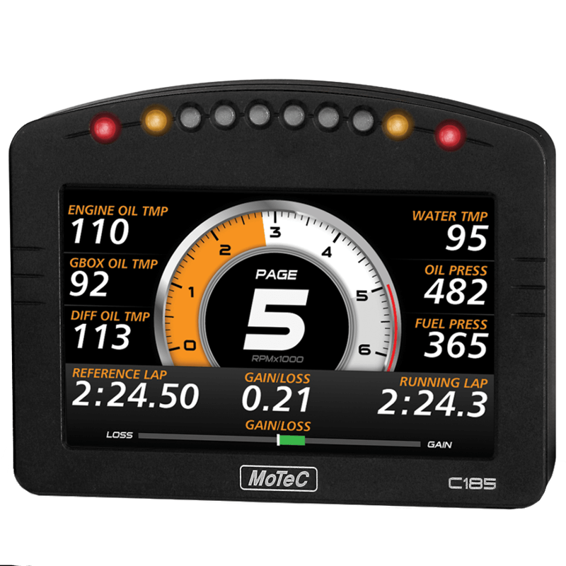 C185 5" COLOR DISPLAY LOGGER W/USB Main image