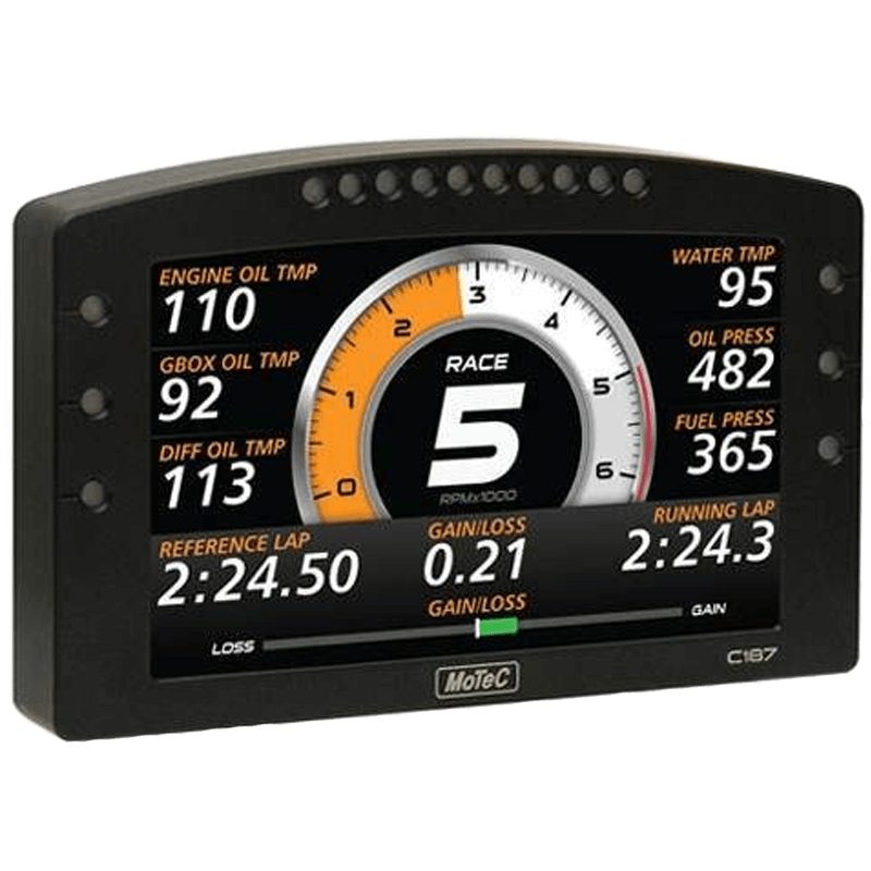 C187 7" Color Display Logger with USB