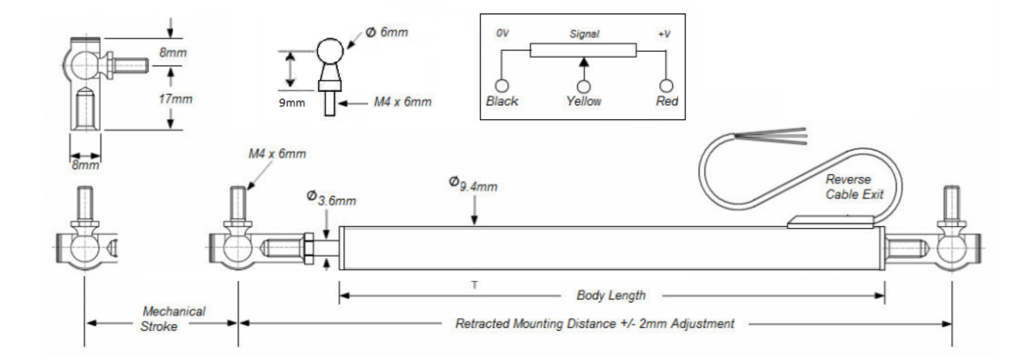 Miniaturized Linear Potentiometer - 9.5mm Diameter – Creative ...