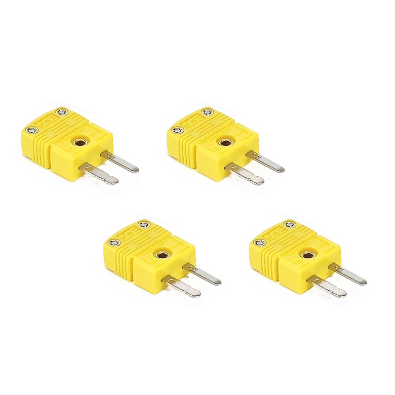 CONNECTOR KIT, TYPE K THERMOCOUPLE, PLUG (MALE), QTY. 4 Main image