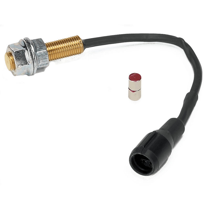 WHEEL SPEED SENSOR, MAGNETIC, 3/8"-24 X1.5, INCL. 2 MAGNETS
