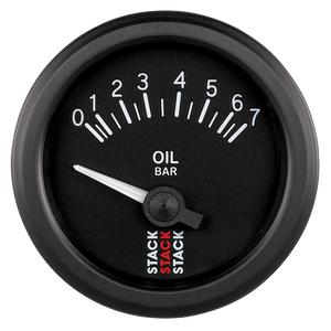 52mm Electric Oil Pressure Gauge - Creative Motorsport Solutions USA LLC