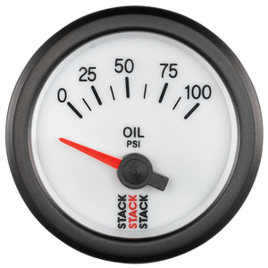 52mm Electric Oil Pressure Gauge - Creative Motorsport Solutions USA LLC