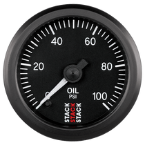 52mm Pro-Stepper Oil Pressure Gauge