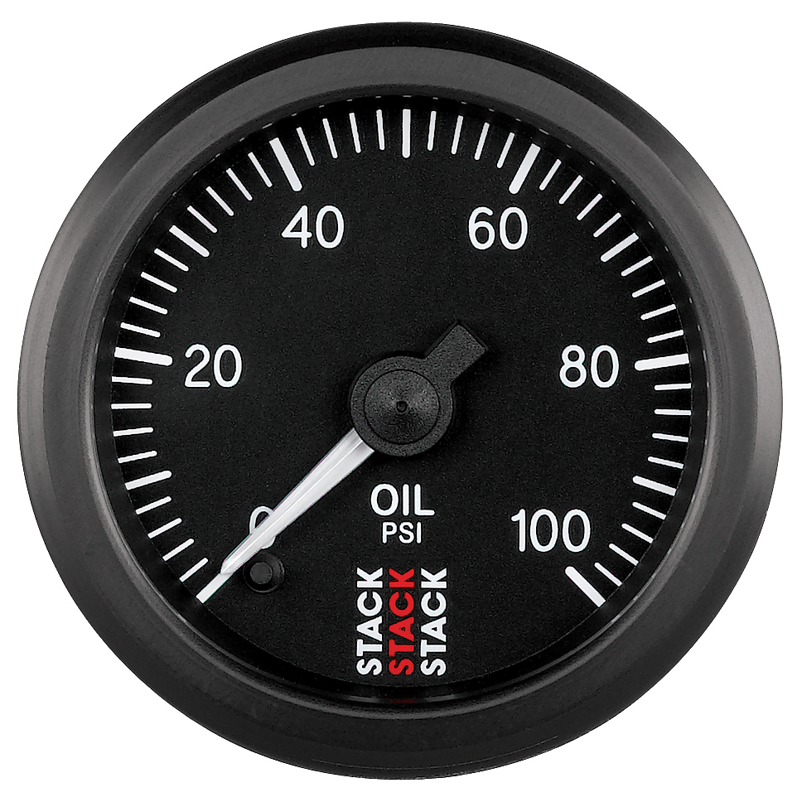 Stack 52mm ProStepper Oil Pressure Gauge Creative Motorsport Solutions