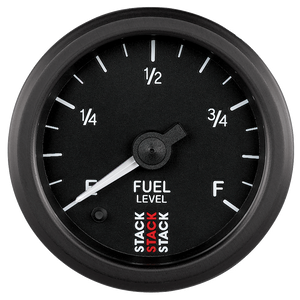 52mm Pro-Stepper Fuel Level Gauge, 0-280 OHM Programmable