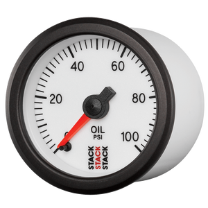 52mm Pro-Stepper Oil Pressure Gauge