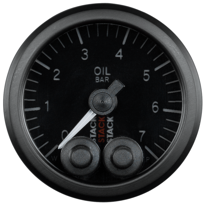 52mm Pro-Control Oil Pressure Gauge