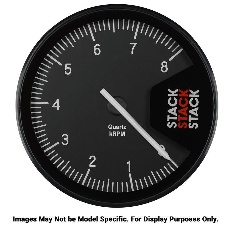 Black Professional Tachometer with Action Replay Main image