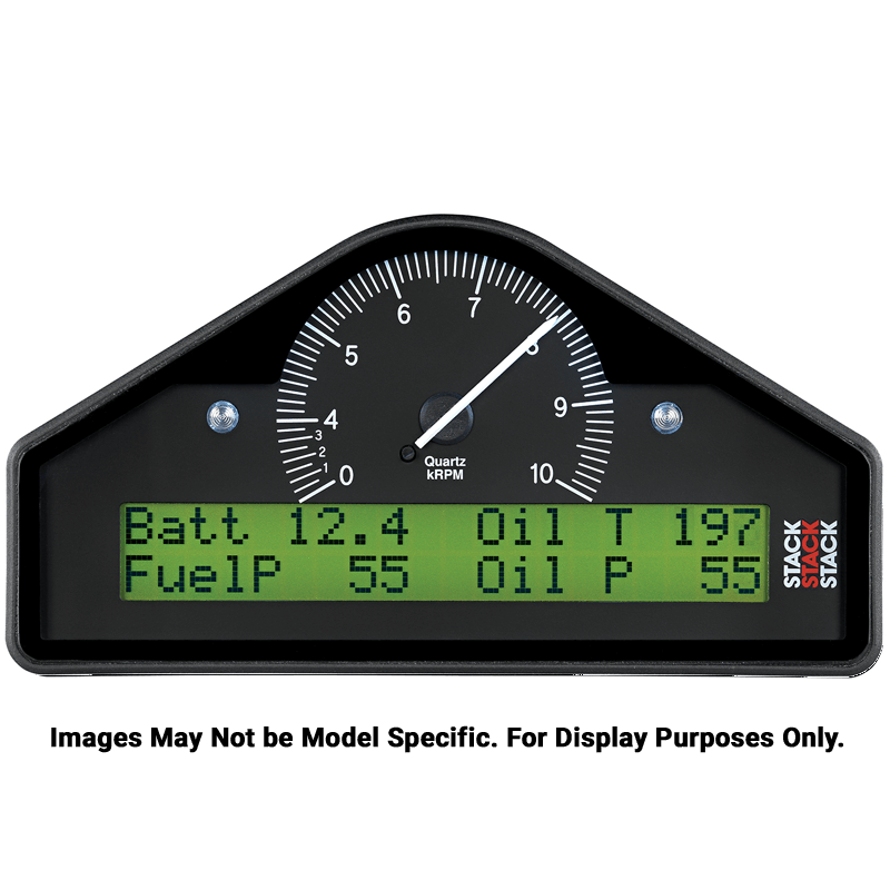Pre-Configured Race Display