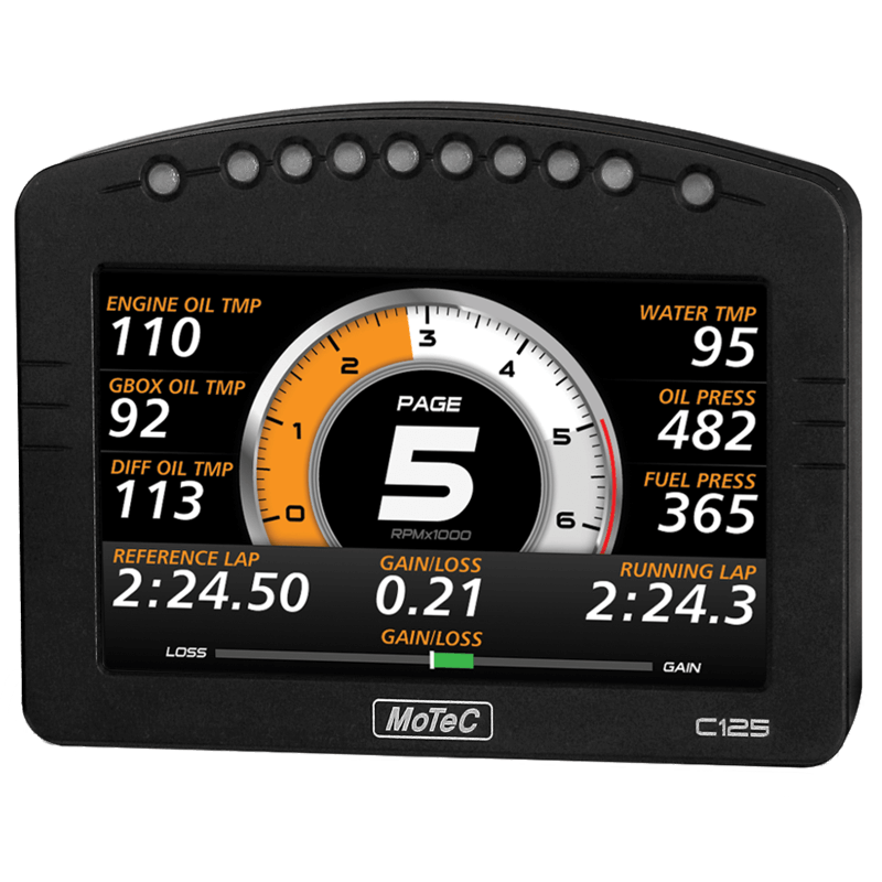 C125 5" Color Display with USB