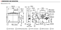 C185 5" COLOR DISPLAY LOGGER W/USB