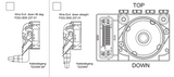 Connector Kit for ABS M5/M4 Control Unit with Bottom Exit