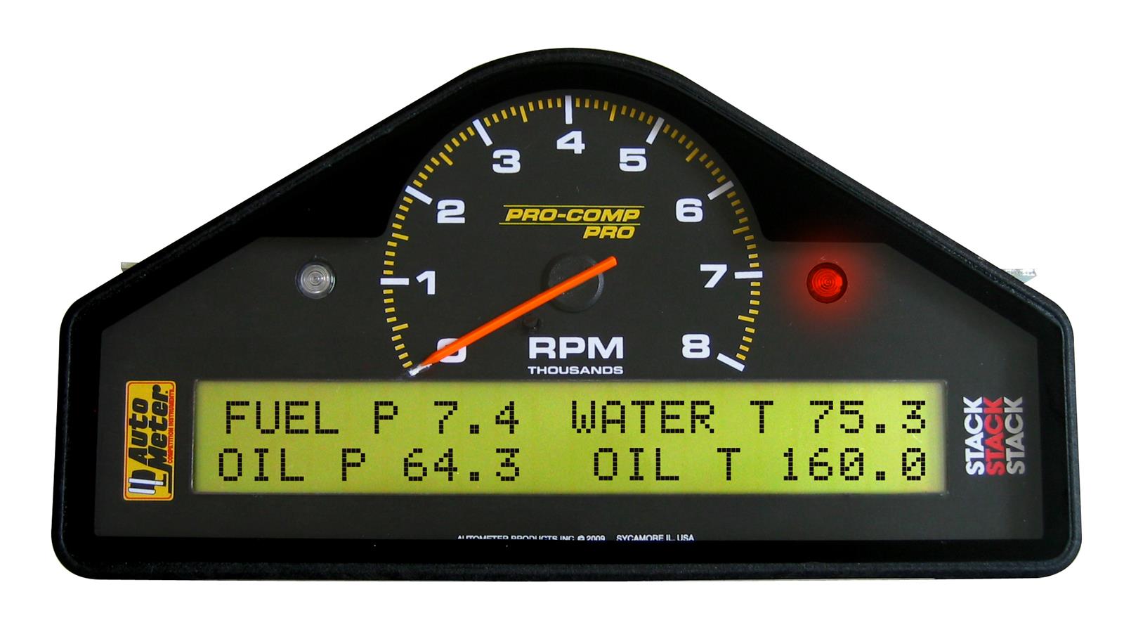DRAG RACING MULT-FUNCTION DISPLAY LOGGER Main image